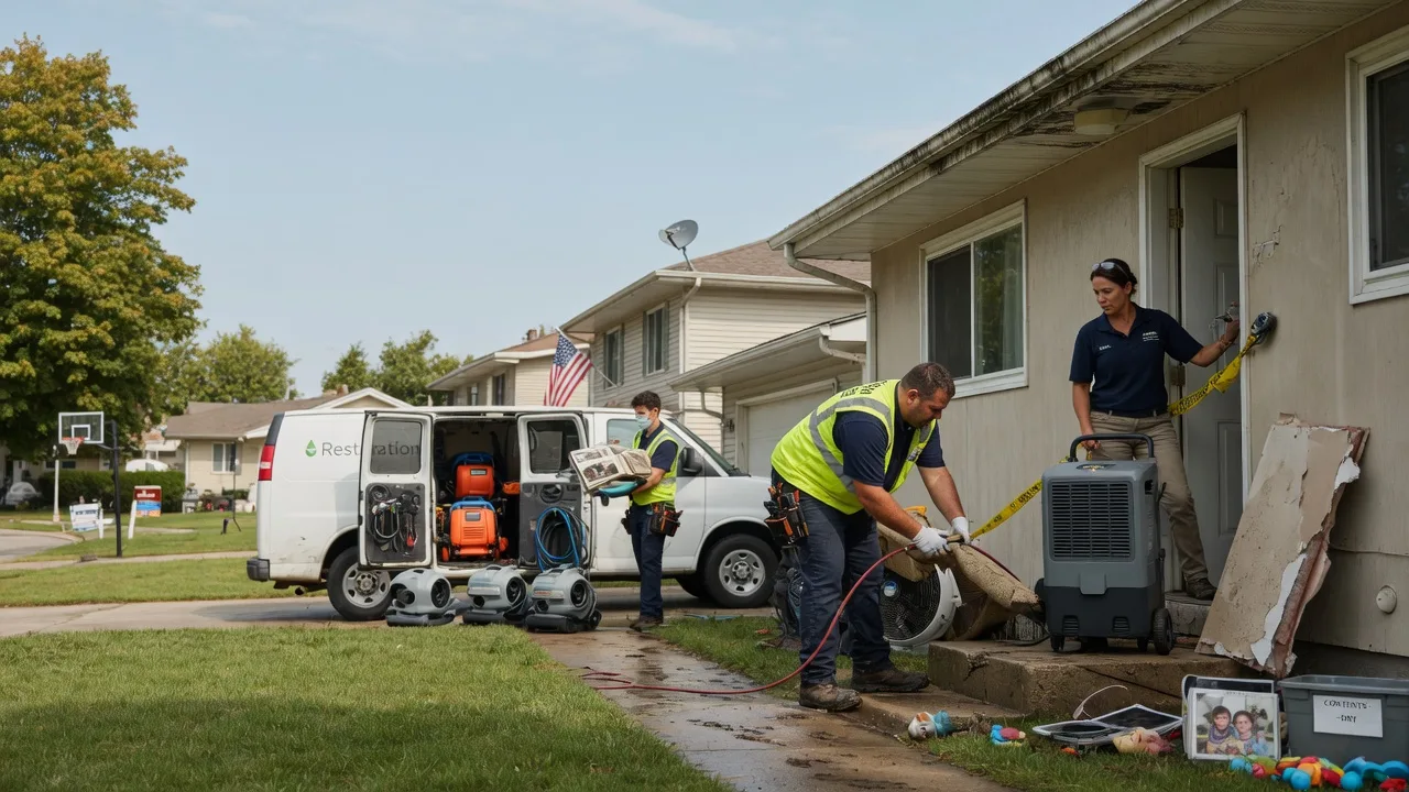 Water Damage Restoration in North Liberty, IA near me